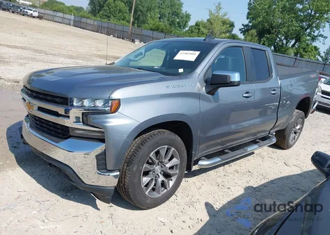 2019 Chevrolet Silverado Lt из США, поврежденный, VIN 1GCRYDEDXKZ220943